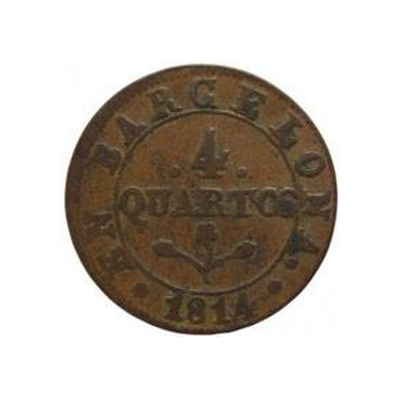 <b>Cuatro cuartos</b>   Año 1814. - Image 3