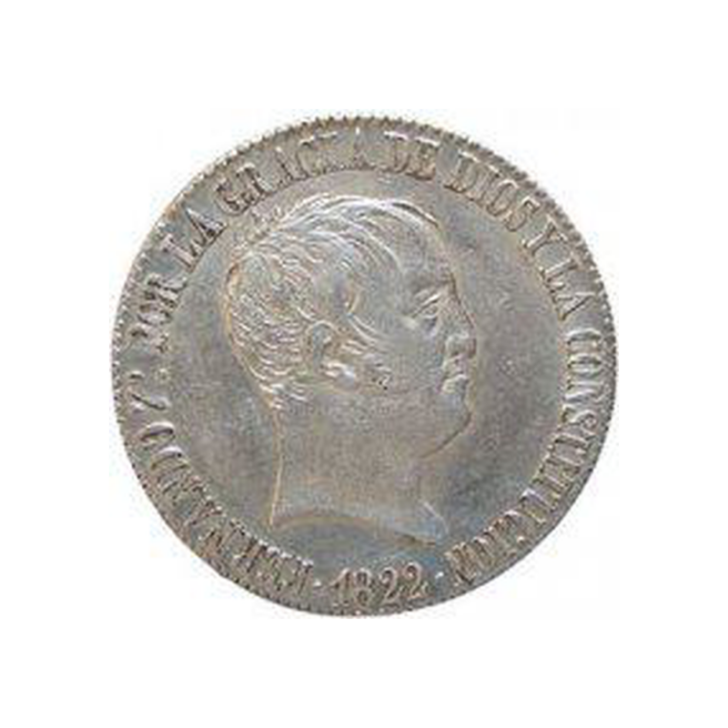 <b>Veinte reales</b>   Año 1822. - Image 2